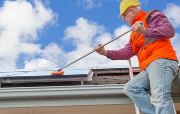 Wooplaw soft wash roof cleaning